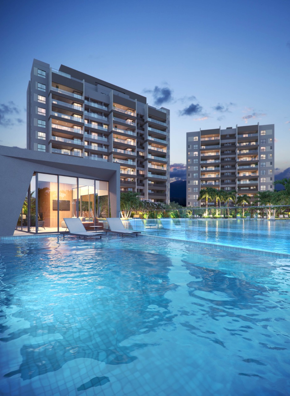 Imóveis no Rio de Janeiro - Apartamento moderno de 3 quartos na Avenida das Américas Barra da Tijuca