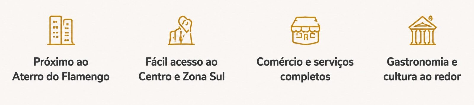 Diferenciais de localização do empreendimento no Flamengo Rio de Janeiro próximo ao Aterro e Zona Sul